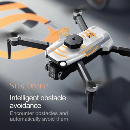 New S119 Mini Drone – 8K Dual Camera, 5G WIFI, Smart Obstacle Avoidance, FPV, Brushless Motor RC Quadcopter