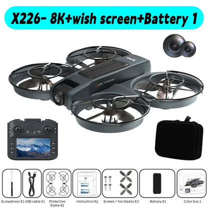 Xiaomi Drone X226/X226VR 8K HD Wide-Angle Camera WiFi FPV Foldable Quadcopter with Large Screen