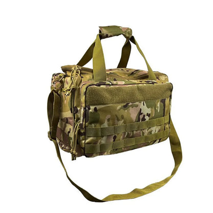 Range Bag – Outdoor Hunting & Shooting Training Molle Gun Bag, Large Capacity Handbag for Climbing, Hiking & Camping