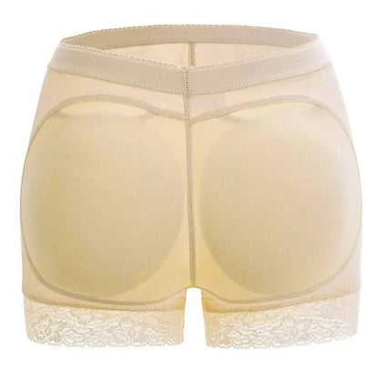 Women's Soft Breathable Butt Lifter Panties – High-Waist Push-Up Padded Cotton Underwear