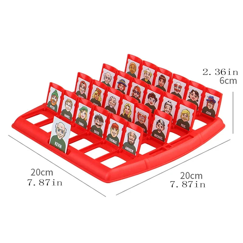 Head Game Logical Thinking Puzzle – Guess Who I Am, Parent-Child Interactive Board Game for Children