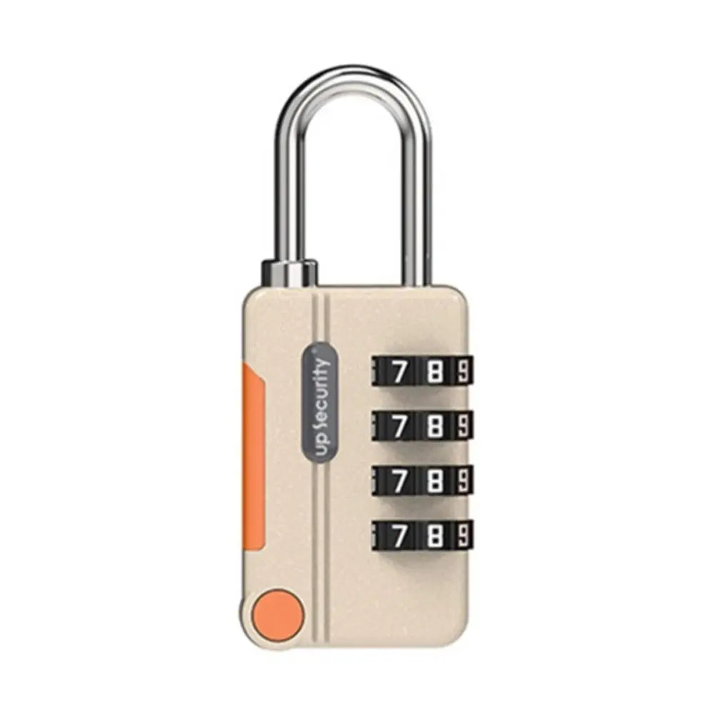 New Concept 4-Digit Combination Lock – Anti-Theft Zinc Alloy Padlock for Travel Luggage & Suitcases