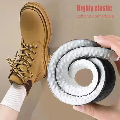 2PCS Self-Heating Thermal Insoles – Winter Warm Wool Memory Foam Shoe Pads for Men & Women Sports Shoes