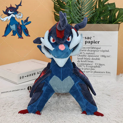 Anime Shiny Pokémon Plush Toys — Charizard, Mega Evolution X, Articuno & Lucario Stuffed Dolls Christmas Gift for Kids