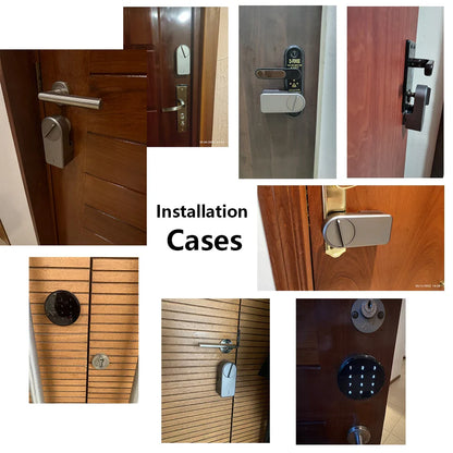 A1 Pro Max Bluetooth Smart Door Lock – Tuya APP Remote Control, Keyless Unlock, DIY Easy Installation for Smart Life