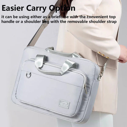 Universal Laptop Shoulder Bag for Men and Women - Fits 13, 14, 15.6 Inch Models Including MacBook Air/Pro and Surface - Compatible with Acer, ASUS, Toshiba