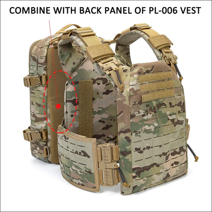 1000D Nylon Hunting Backpack – Lightweight Molle Plate Carrier Rucksack, Hiking & Sports Bag Compatible with Vest