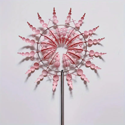 Creative Garden Windmill Decor — Unique Courtyard Lawn Kinetic Metal Rotator & Magical Wind Collector