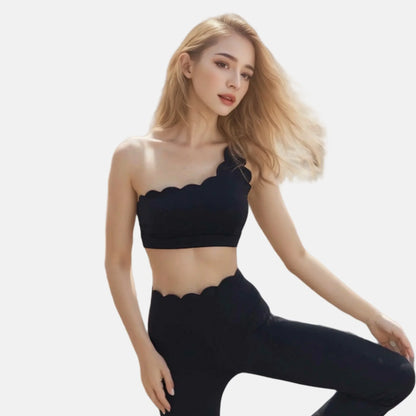 2PCS Women’s Seamless Yoga & Fitness Set – Sports Bra with Leggings & Gym Shorts Workout Outfit