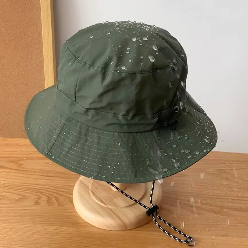 Stay Cool and Protected: Waterproof Bucket Hat - Summer Camping Hiking Cap with Anti-UV Sun Protection - Stylish Mountaineering and Panama Hat Design
