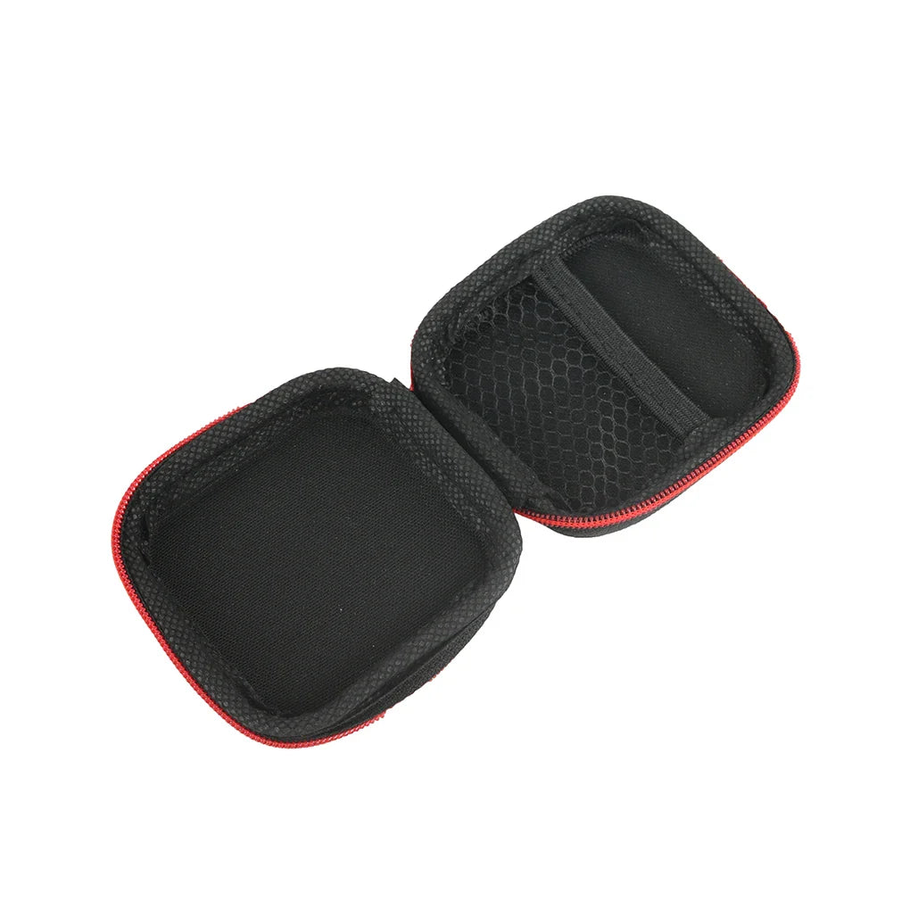 KZ Earphone Case – Portable EVA Zipper Headset Storage Box with Logo, Square Compression Organizer for Headphones