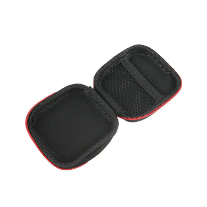KZ Earphone Case – Portable EVA Zipper Headset Storage Box with Logo, Square Compression Organizer for Headphones