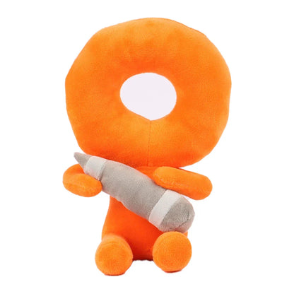 Alan Becker Plush Toy - Cute Cartoon Game Stuffed Doll Kawaii Birthday Gift for Kids