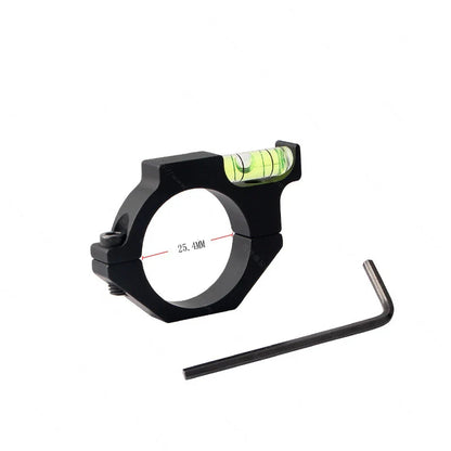 Alloy Rifle Scope Laser Bubble Spirit Level – Level Gauge Ring Mount Holder for 25.4mm, 30mm, 35mm Scope Tubes