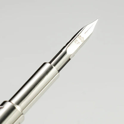 JINHAO 10 Metal Pearl Blue Fountain Pen – EF/F Nib, Pattern Design | Ink Pens for School, Office & Gifts