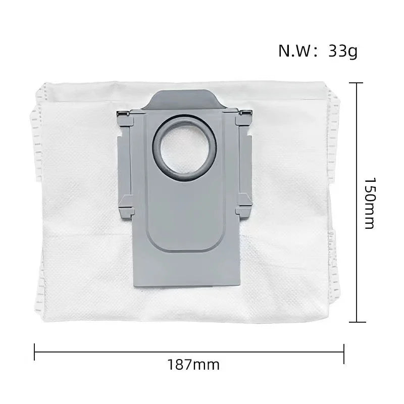 Roborock Q5 Pro, Q8 Max, Q7 Max Replacement Parts – Dust Garbage Bag & Spare Accessories