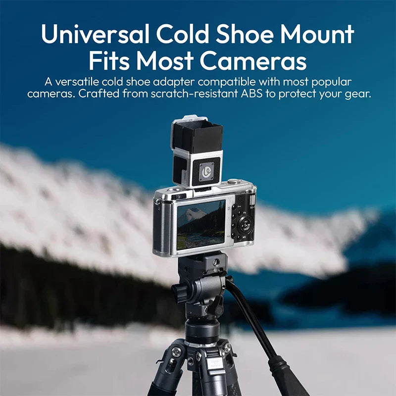Ulanzi VF01 Universal Waist-Level Viewfinder – Cold Shoe Camera Viewfinder for Street Photography, Landscape Shooting & Low-Angle Framing Accessories