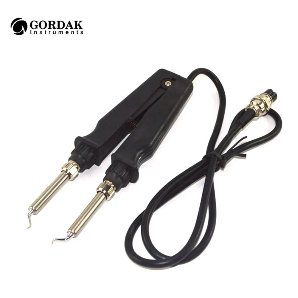 GORDAK 902 BGA Rework Soldering Station with Dual Heating Tweezers — Electric Desoldering Iron Tool