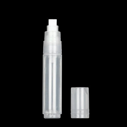 Refillable Transparent Ink Rod – Reusable Plastic Paint Pen Accessory for Graffiti & Liquid Chalk Markers
