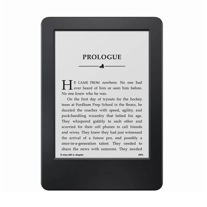 Original Kindle 6/8 Used eBook Reader – 6" E-Ink Touchscreen WiFi eReader, No Light, Better Than Kobo
