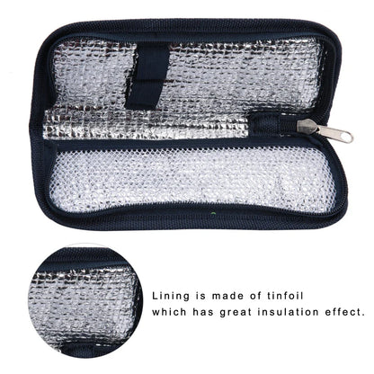 Portable Diabetic Insulin Cooler Bag – Insulin Case Organizer, Travel Insulated Case for Diabetic Patients