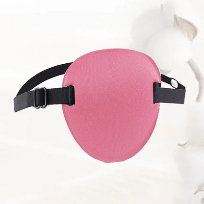 Adjustable Single Eye Patch – 3D Foam Breathable Eyeshade Medical Eye Mask for Strabismus & Amblyopia Training Therapy Use