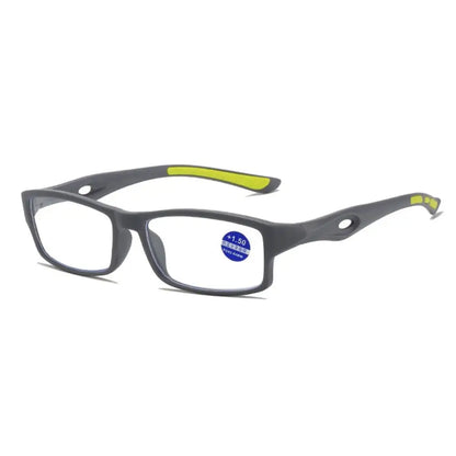 Ultralight Anti-Blue Light Reading Glasses – Sport Presbyopia Eyewear for Men & Women +100 to +400