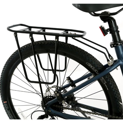 Mountain Bike Rear Seat Rack — Disc & V Brake Compatible Thickened Shelf, Bicycle Accessories Hanger