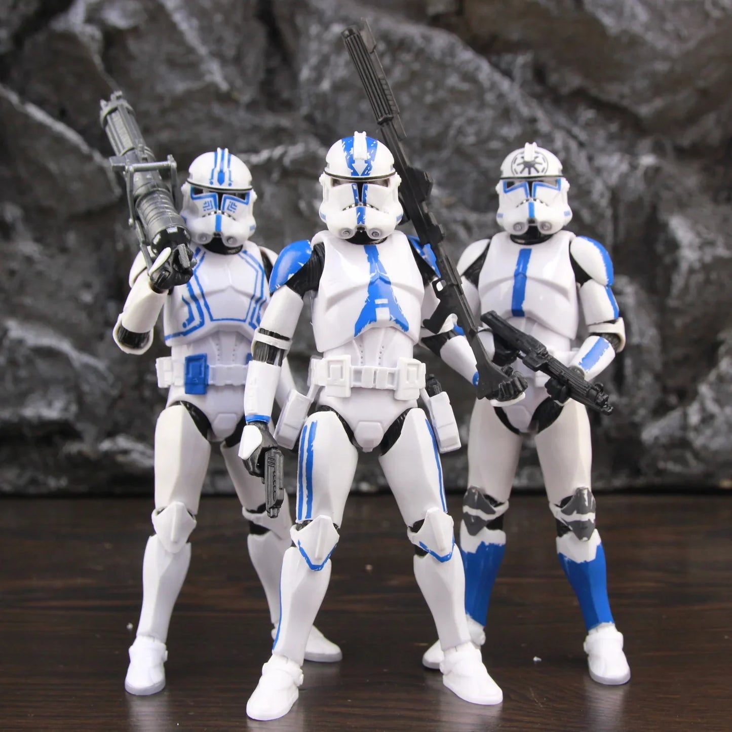 Star Wars 6" Action Figures – 501st Legion ARC & ARF Troopers, Rex, Jesse, Bane, Denal, Tup, Dogma Clone Toy