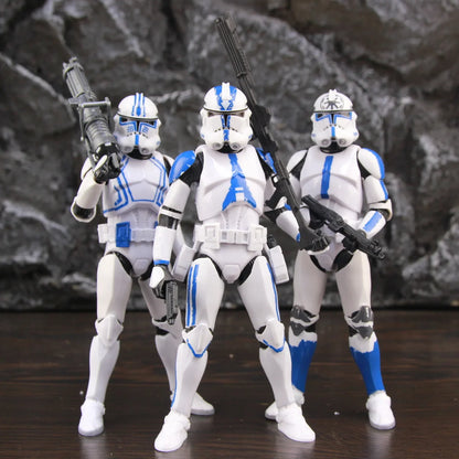 Star Wars 6" Action Figures – 501st Legion ARC & ARF Troopers, Rex, Jesse, Bane, Denal, Tup, Dogma Clone Toy