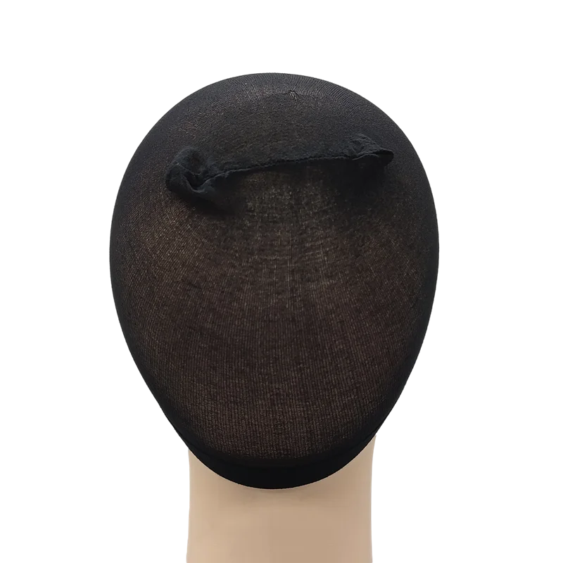 Ventilated Nylon Mesh Wig Cap – Stretchy, Breathable, Extra Thin Stocking Hairnets for Wigs, Available in 1/6/12 Bags