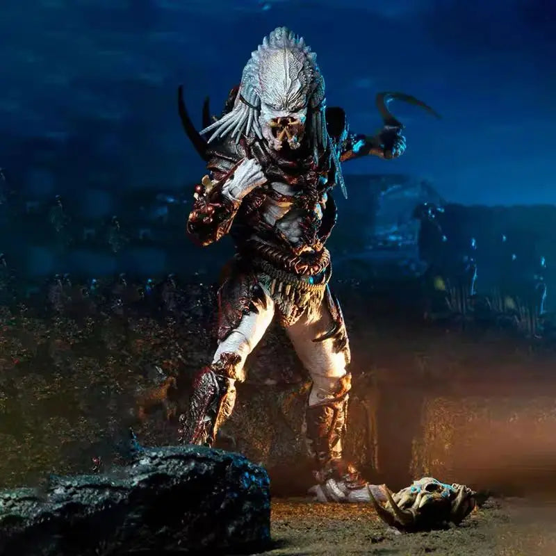 NECA Alpha Predator Figure – Predator vs Alien Edition Luxury Hunter Collectible Action Model Toy Gift