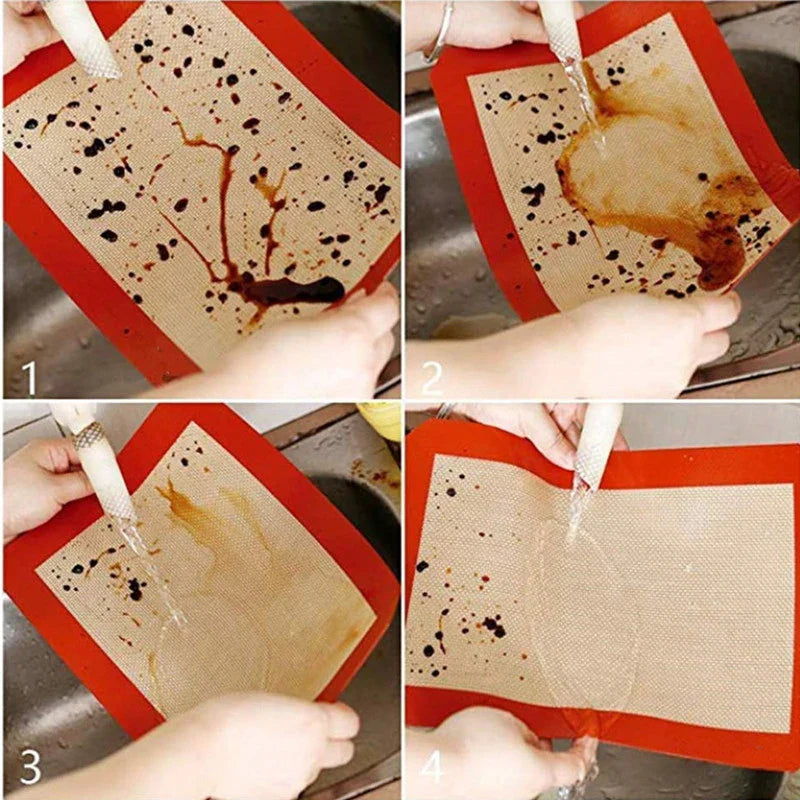 Professional Grade Silicone Macaron Baking Mat - Nonstick, for Pastry, Cookie, and Macaroon Making on Bake Pans