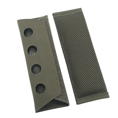 Laser-Cut Tactical Vest Shoulder Pads – Composite FCSK FCPC LV119 Plate Carrier Pads for Airsoft