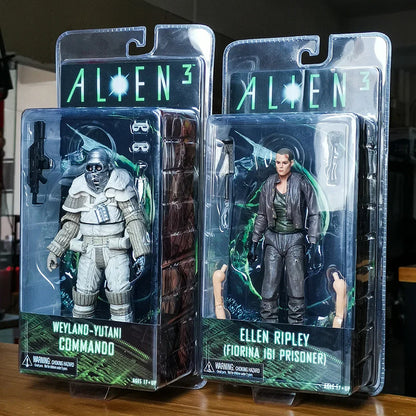 NECA Aliens Warrior Grid Xenomorph 7″ Action Figure — Ripley Cameron Bishop Collectible Toy