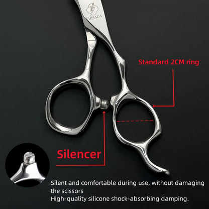 HISADA Professional Hairdressing Scissors – 6.0 Inch VG10 Barber Scissors for Salon Hair Cutting