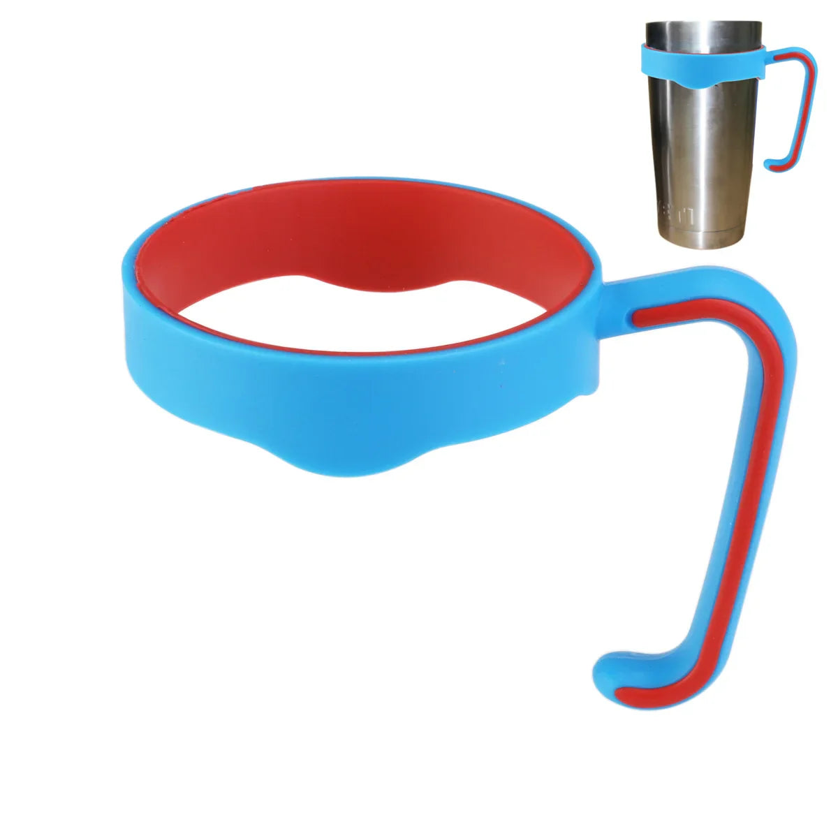 Universal Thermal Mug Handle — Adjustable Anti-Slip 20oz Tumbler Accessory for Home & Travel