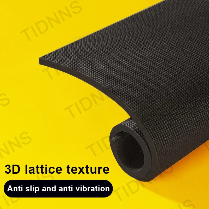Anti-Slip Fish Tank Mat - Shock-Absorbing Black Pad for Aquarium, Turtle Tank & Landscaping Insulation