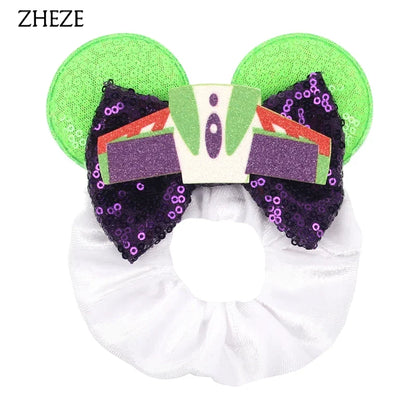 Velvet Mouse Scrunchies - Cute Elastic Ponytail Holders & Hair Accessories for Girls