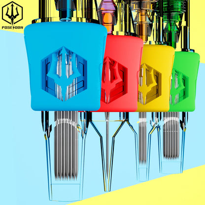 POSEIDON 20PCS Tattoo Cartridge Needles – RS, RL, RM, M1 Disposable Sterilized Tattoo Cartridges