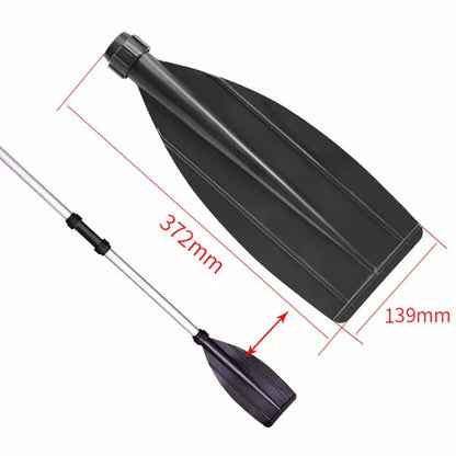 2 Pcs Aluminum Alloy Detachable Float Oars – Canoe Paddle Blade Replacement for Boat & Rafting