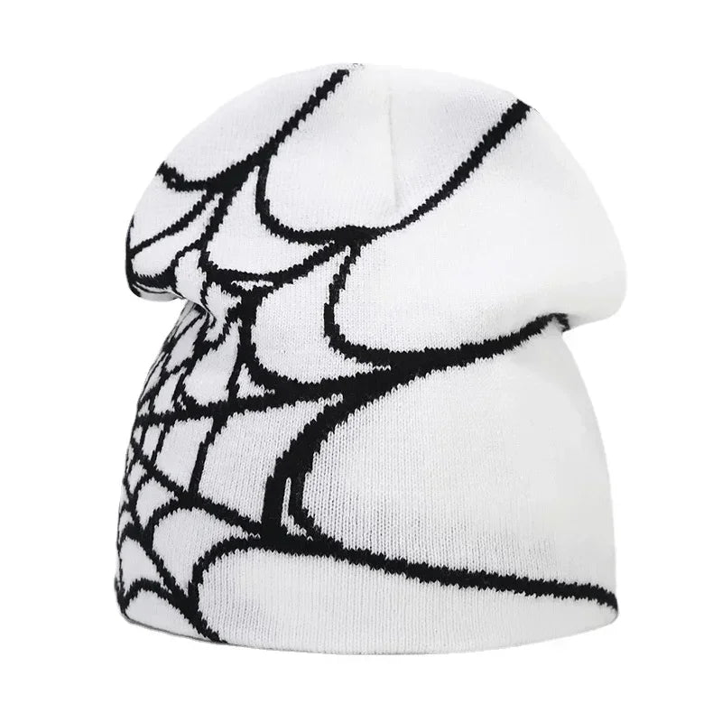 Y2K Letter Knitted Beanie Cap – Unisex Winter Autumn Warm Ski Skullcap, Hip Hop Streetwear Ear Cover Hat for Men & Women