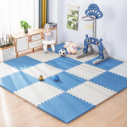Pink Interlocking Foam Play Mat – Puzzle Floor Tiles for Baby Crawling, Exercise & Safe Play Area, 8/16Pcs Soft Non-Slip Kids Carpet