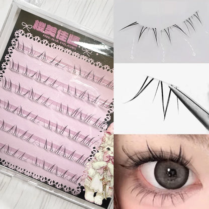 4-6mm Style No-Glue False Lower Eyelashes – Natural Fake Lashes for Women Daily Wear, Cosplay & DIY Makeup