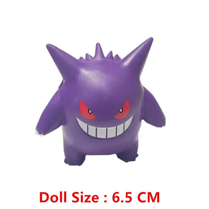 Pokemon 4-13cm Anime Figures – Pikachu, Mewtwo, Charmander, Blastoise Action Model Toy Gifts