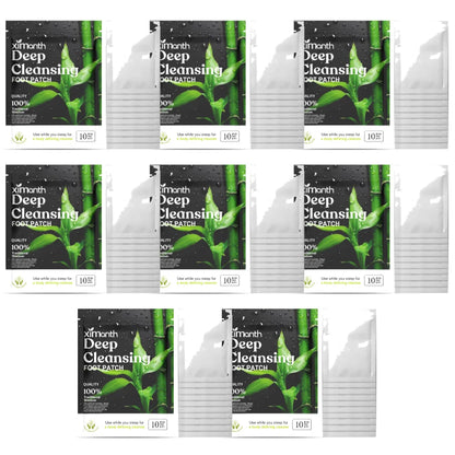 10PCS Herbal Detox Foot Patches – Deep Sleep & Stress Relief | Natural Foot Care Stickers for Body Detox & Relaxation