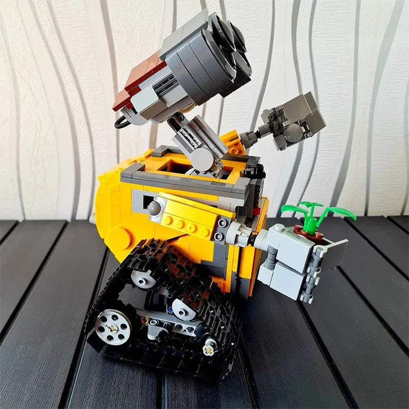 Robot Mobilization Lego-Compatible Puzzle Building Blocks – Wall-E Assembly Model Toy for Kids & Gifts