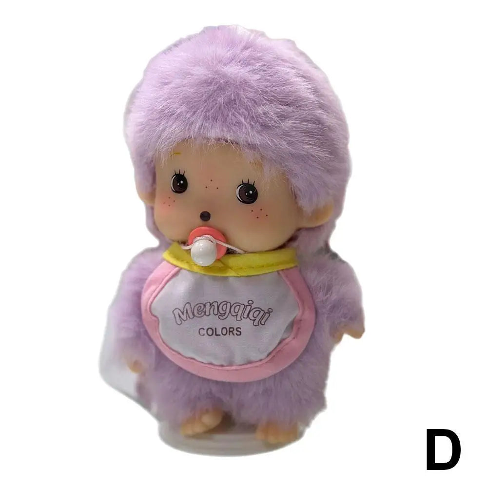 15cm Monkey Monqi Plush Toy – Cute Street Boy Doll for Bedroom Decor & Children’s Birthday Gift