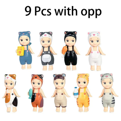 75-Style Kawaii Sonny Angel Mini Figure Blind Box – Dreaming Dogtime Collectible Doll for Kids & Fans