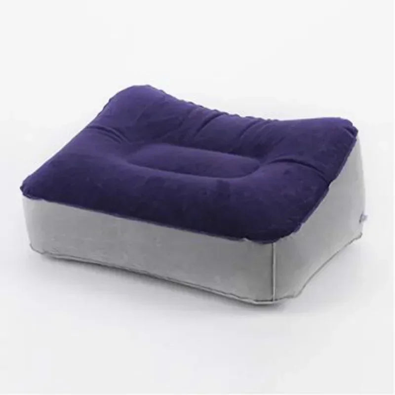 Inflatable Flight Sleeping Footrest Pillow – Adjustable Travel Rest Pillow for Airplane, Car, Bus, and Kids (WJ529)